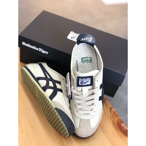 UNISEX Onitsuka/Tiger MEXICO 66 BIRCH/PEACOAT - Picture 5 of 5